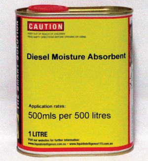 Liquid Intelligence Diesel Moisture Absorbent