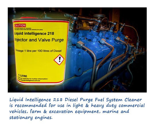 Liquid Intelligence 218 Diesel Purge And Restore Fuel System Cleaner