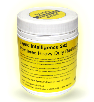 Liquid Intelligence 243 Fixes Leaks In Cooling Systems And Radiators Guaranteed.