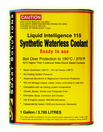 Liquid Intelligence Super Waterless Coolant 1 Gallon (3.785 Litres)