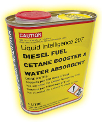 Liquid Intelligence 207 Diesel Fuel Cetane Booster (1 Litre)