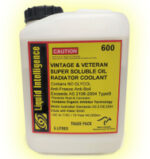 Liquid Intelligence 600 Vintage & Veteran Super Soluble Oil Radiator Coolant 5 Litres